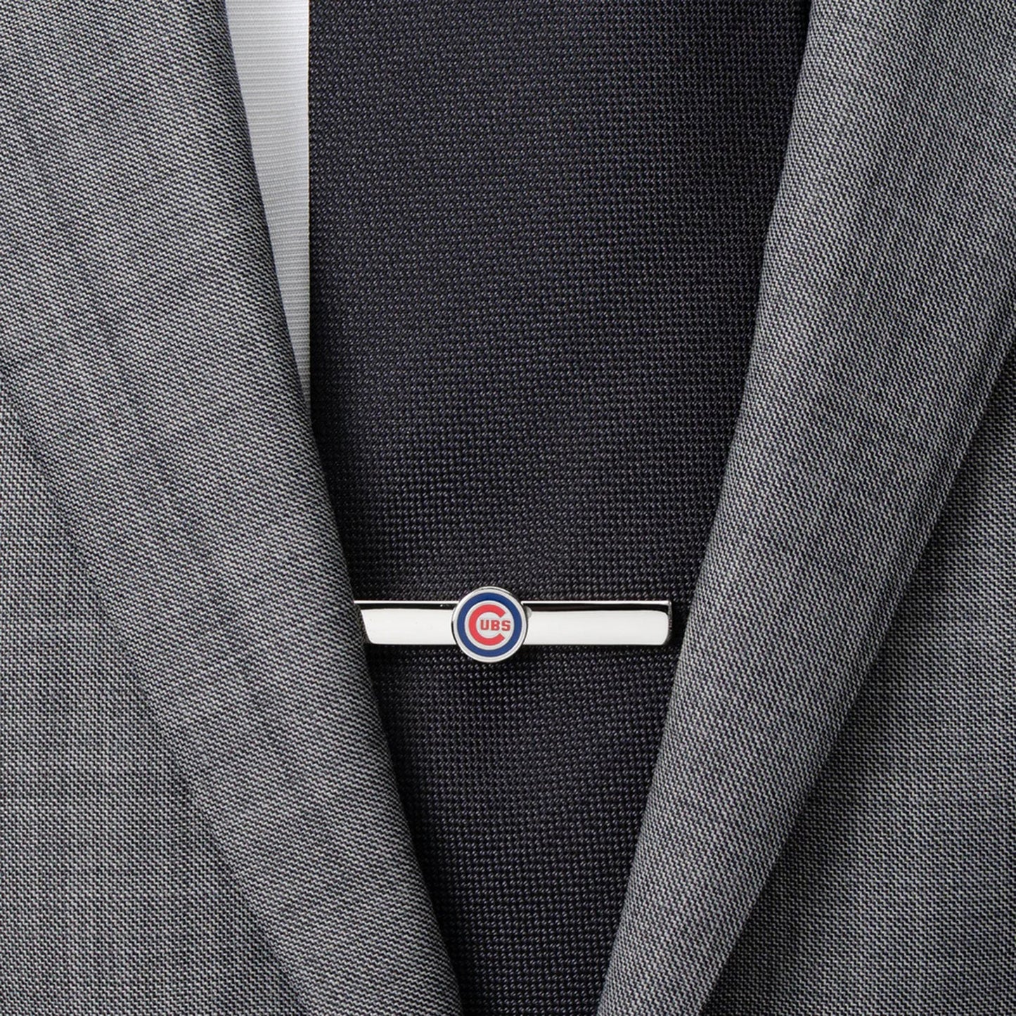 Chicago Cubs cufflinks gift packaging, MLB fan gift for him