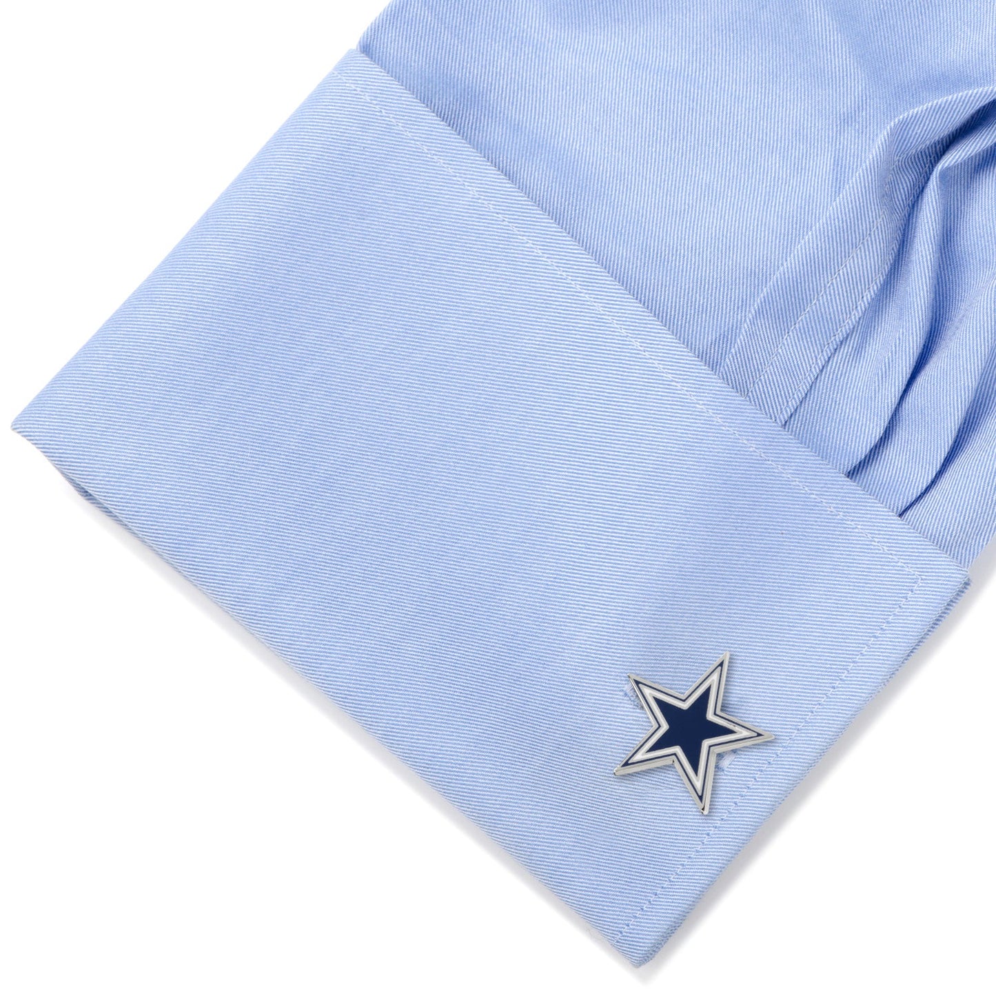 Dallas Cowboys cufflinks gift packaging, NFL fan gift for him