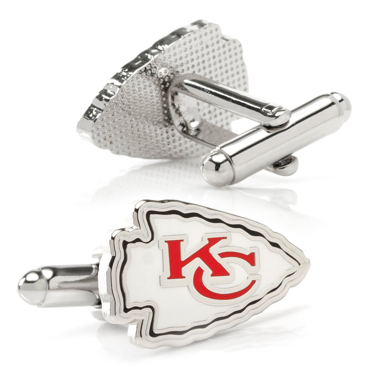 Kansas City Chiefs cufflinks gift packaging, NFL fan gift for him