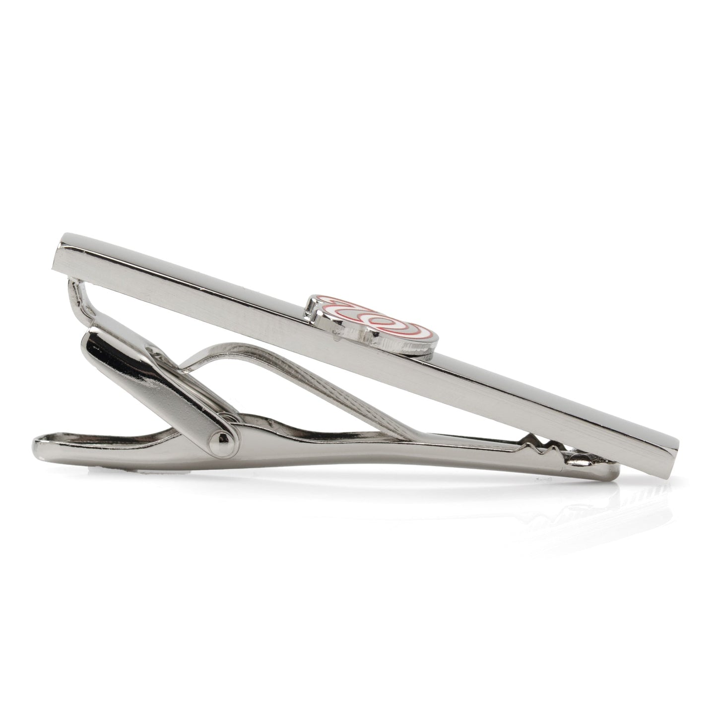 Washington Nationals tie clip slide-on closure groomsmen gift view 3