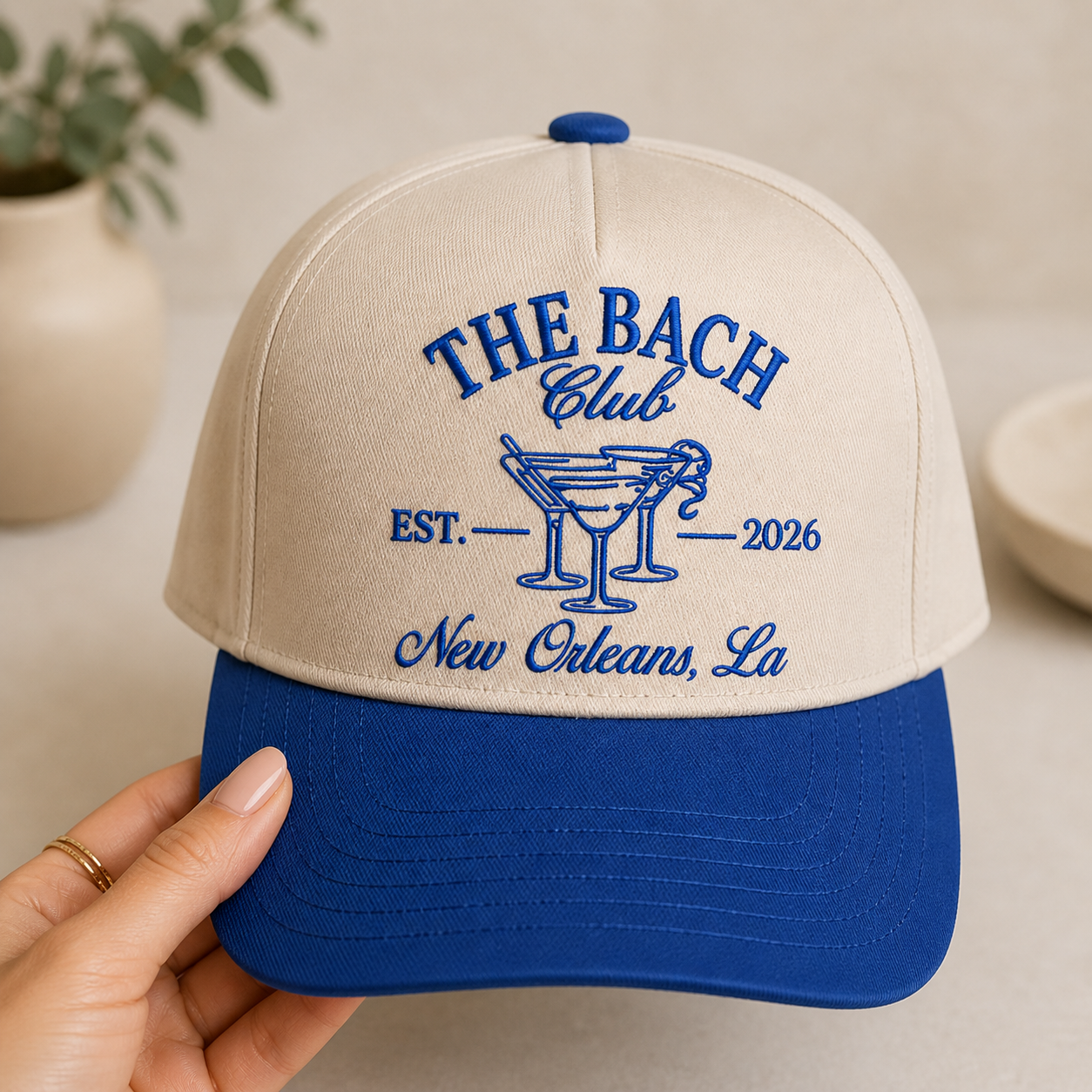 Personalized The Bach Club Embroidered Trucker Hats