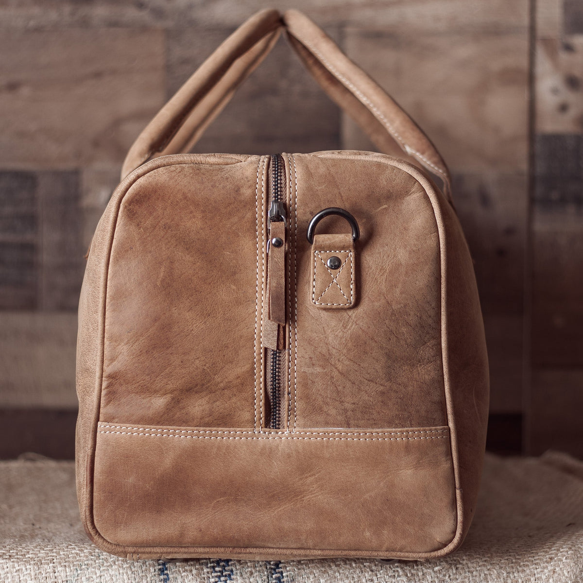 Full Grain Leather Weekender Bag&