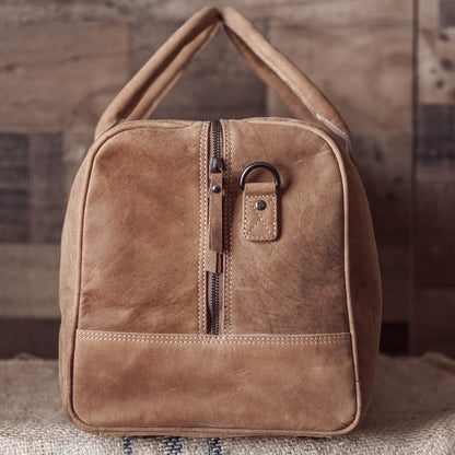 Full Grain Leather Weekender Bag&