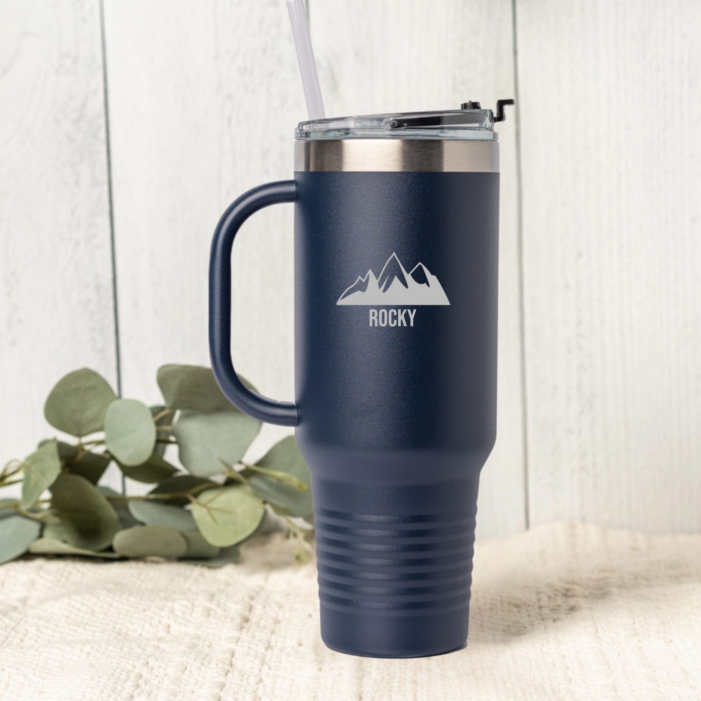 Engraved 40oz Tumbler in Teal - bridesmaid gift