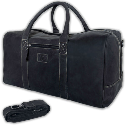 Full Grain Leather Weekender Bag&