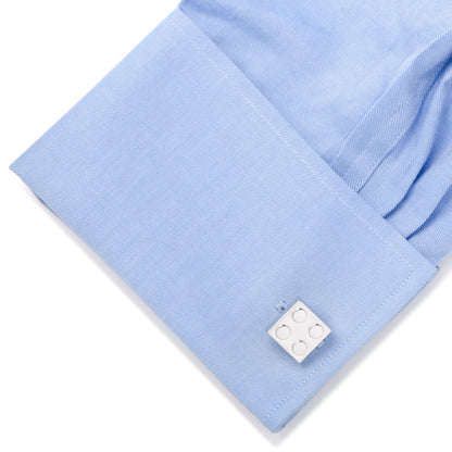Silver Building Block Cufflinks