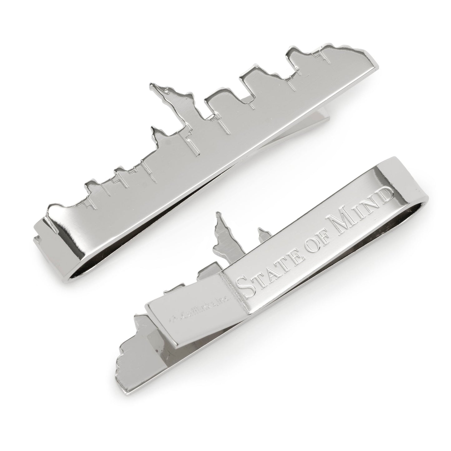 New York Skyline Tie Bar - personalized groomsmen gift