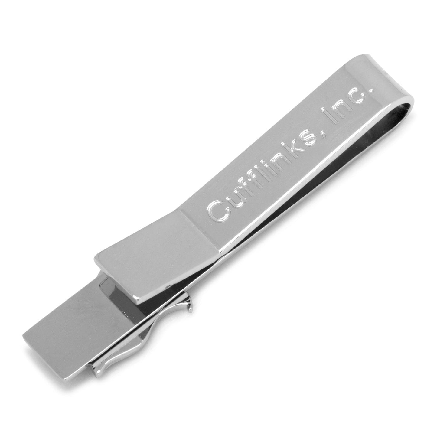 USA flag tie bar on necktie close-up, veteran gift for him