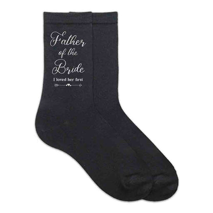 Fun Wedding socks for the Father of the Bride