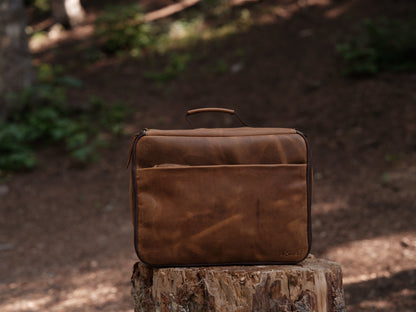 Kenai Leather CPAP Travel Bag
