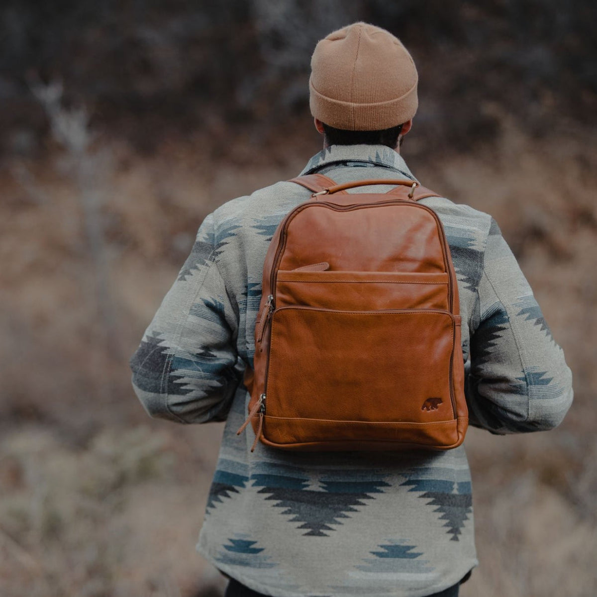 Katmai Leather Backpack