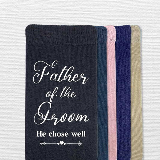 Funny Father of the Groom Socks