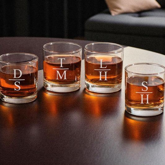 Engraved Whiskey Glass