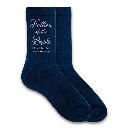 Fun Wedding socks for the Father of the Bride