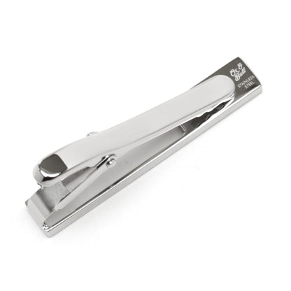 Die cut tie clip angle view, best man gift for the groom