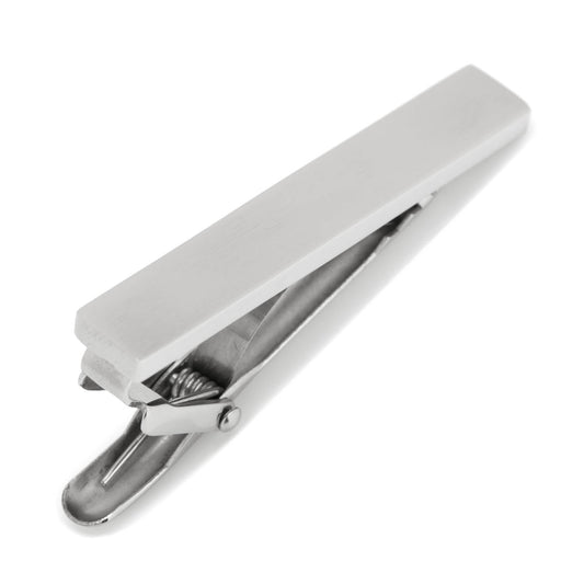 Stainless Steel Polished Tie Clip - personalized groomsmen gift