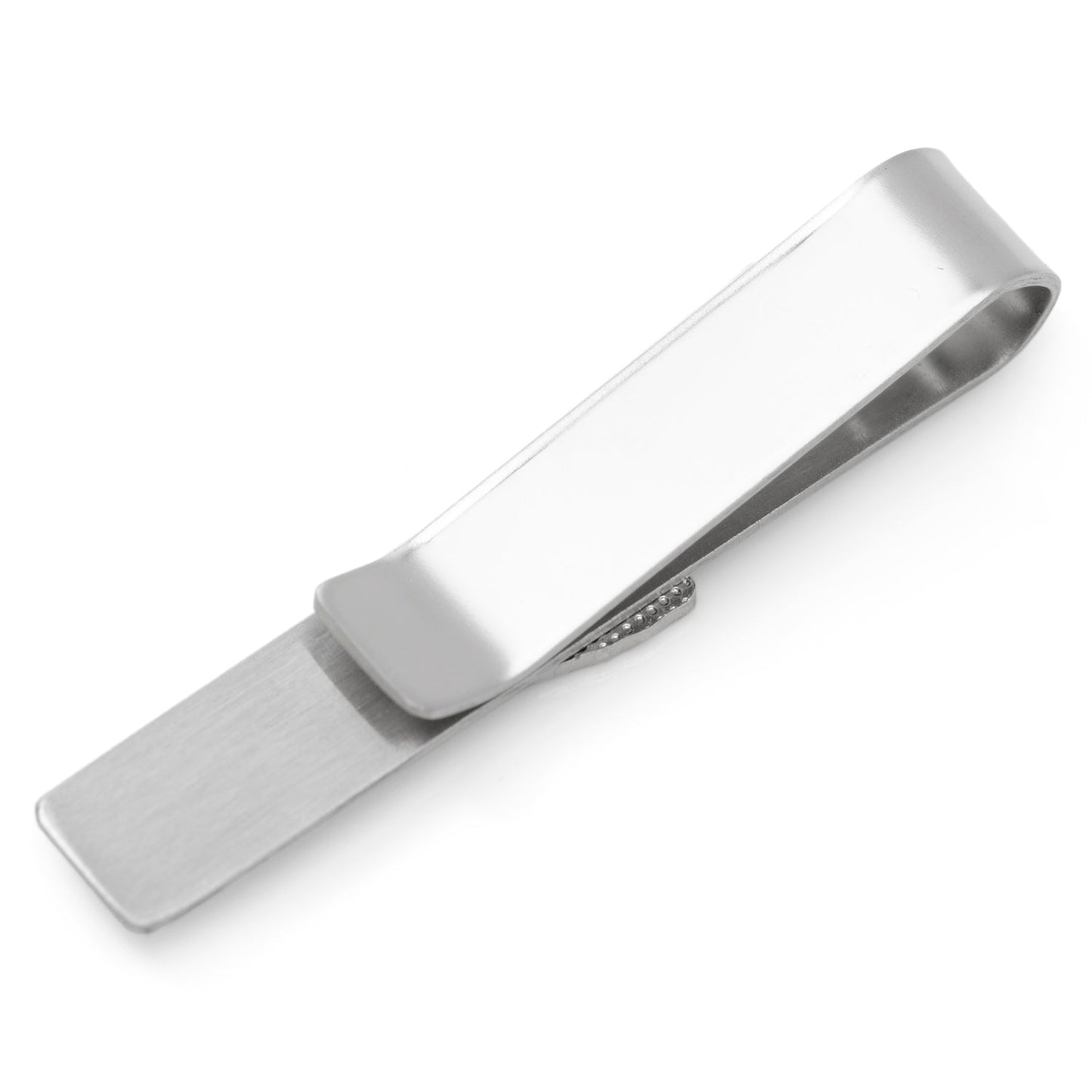 Cowboys tie clip on necktie close-up, football fan gift