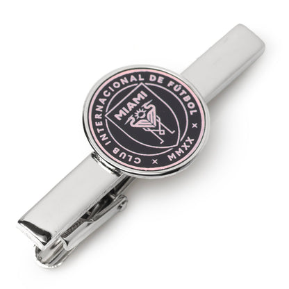 Inter Miami CF pink tie clip - officially licensed soccer fan gift for him