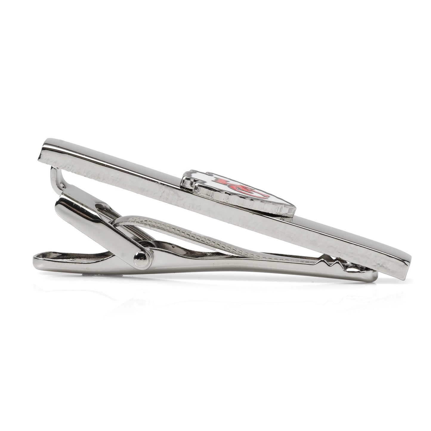 Kansas City Chiefs tie clip wedding party gift detail view 3