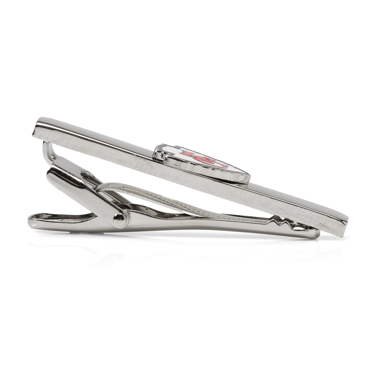 Kansas City Chiefs tie clip wedding party gift detail view 3