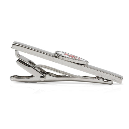 Kansas City Chiefs tie clip wedding party gift detail view 3