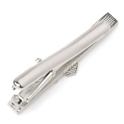 Lions tie clip detail view, Detroit football fan gift for him