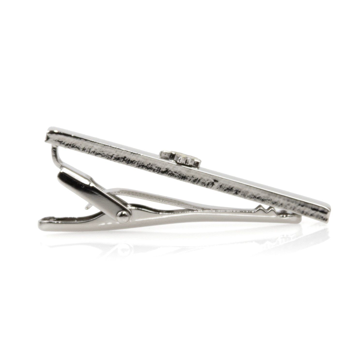 Vikings cufflinks and tie clip on dress shirt, NFL fan gift for him