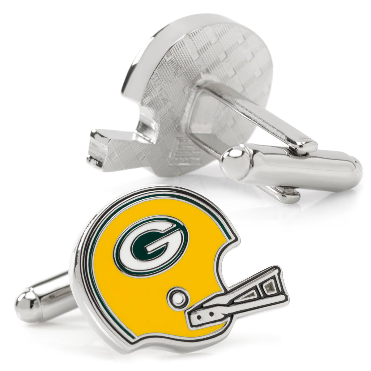 NFL Green Bay Packers Throwback Helmet Cufflinks