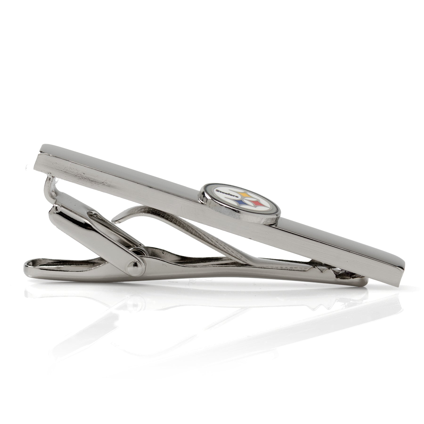 NFL Steelers tie clip back detail, birthday gift for the superfan