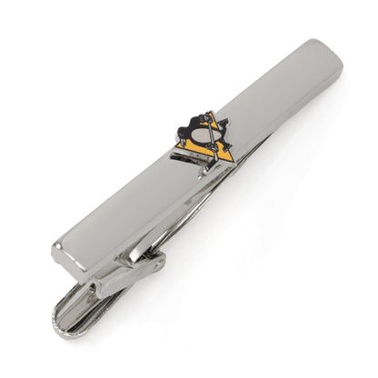 NHL Pittsburgh Penguins tie clip - officially licensed Pens fan gift for him