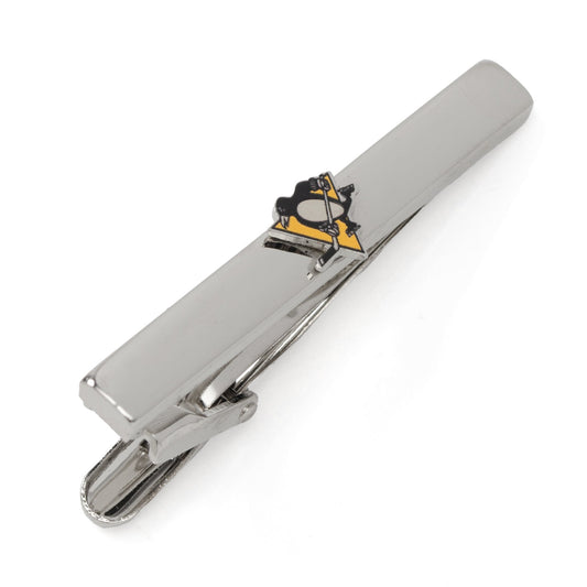 NHL Pittsburgh Penguins tie clip - officially licensed Pens fan gift for him