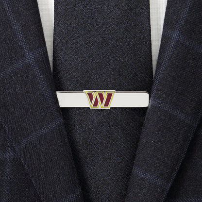 Washington Commanders logo enamel tie bar NFL fan gift view 1
