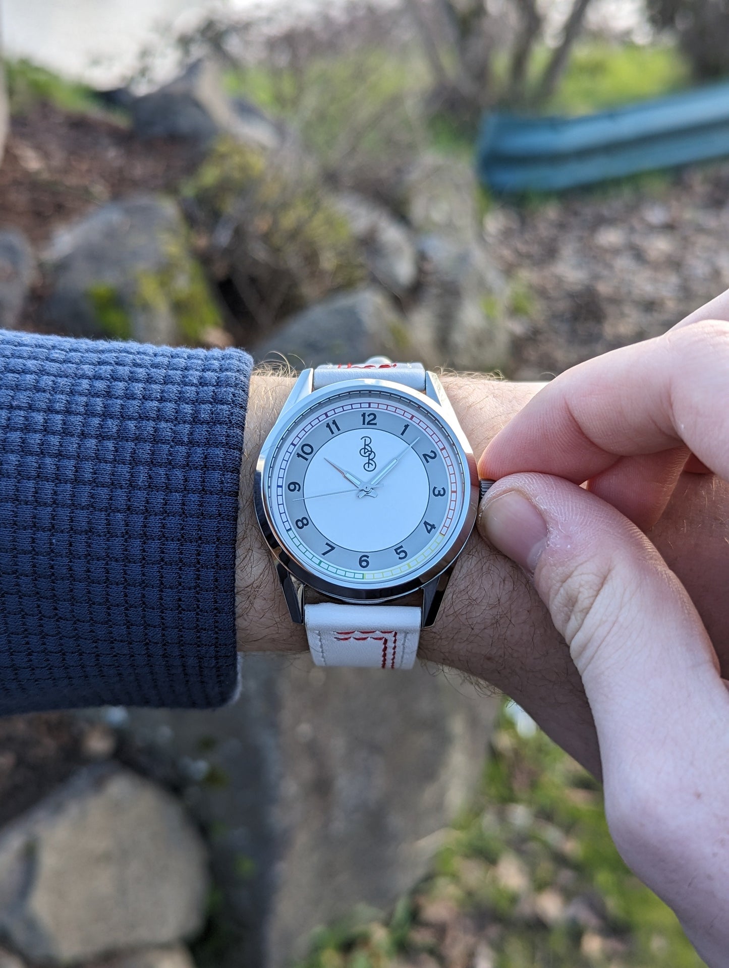 Rainbow Classic Watch - colorful gift for him