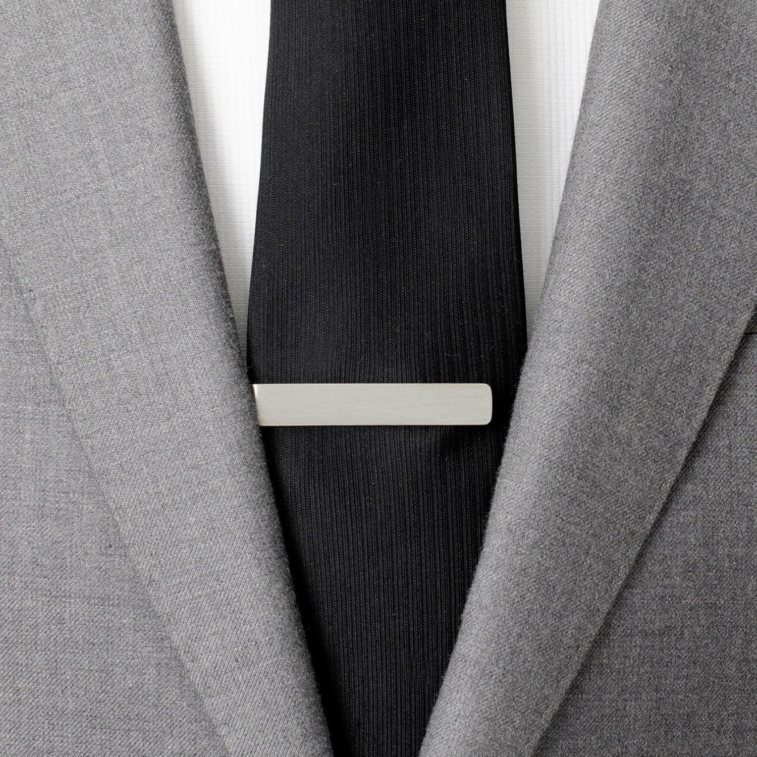 I Love You I Know cufflinks and tie bar set styled flat lay
