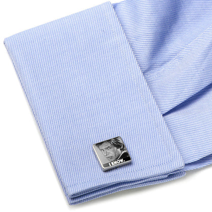 Star Wars Princess Leia and Han Solo "I Love You / I Know" Photo Cufflinks