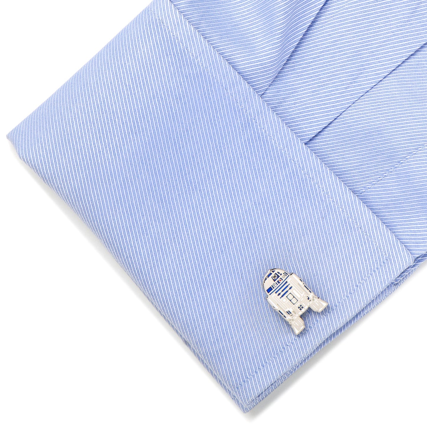 R2-D2 set with blue tie bar styled, Christmas gift for him