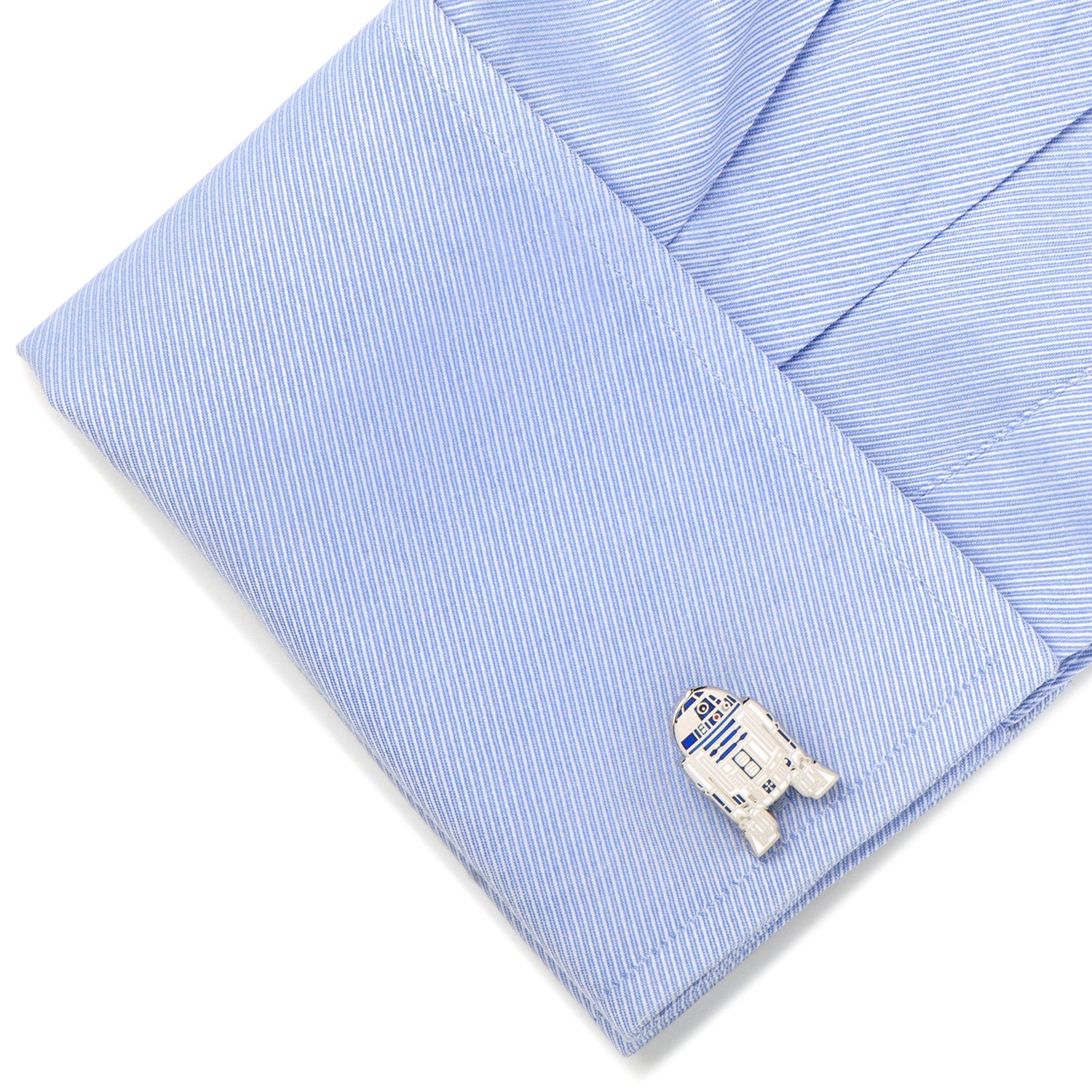 R2-D2 set with blue tie bar styled, Christmas gift for him