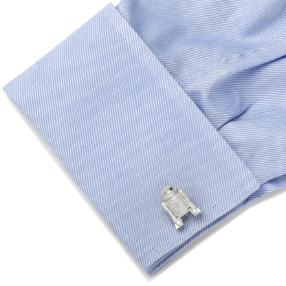 Star Wars R2-D2 Sterling Silver 3D Cufflinks