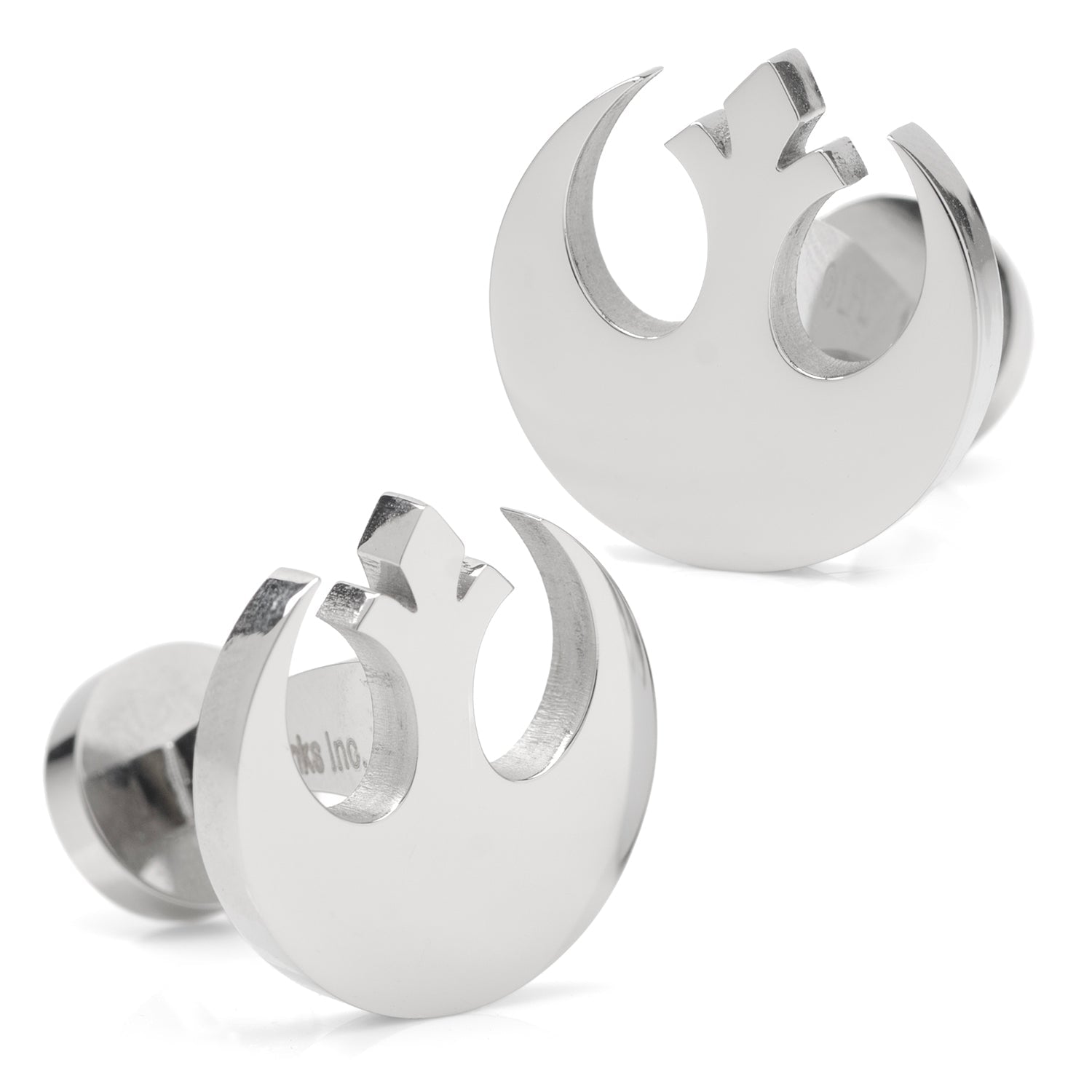 Star Wars Rebel Alliance Crest Stainless Steel Cufflinks - fan gift for him