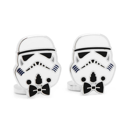Star Wars Stormtrooper with Bow Tie Cufflinks