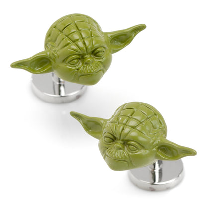 Star Wars Yoda 3D Cufflinks