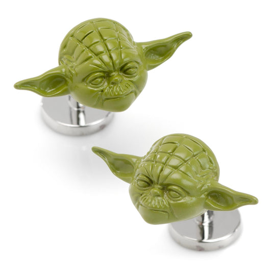 Star Wars Yoda 3D Cufflinks