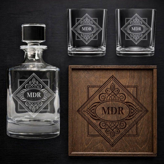 Barrel Decanter Gift Box Set - Reserve Collection