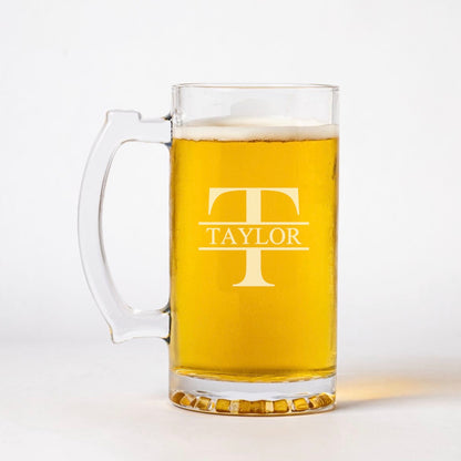 Engraved 25oz Beer Mug