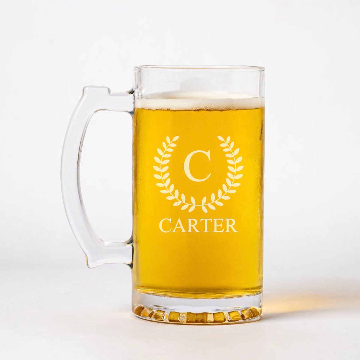 Engraved 25oz Beer Mug