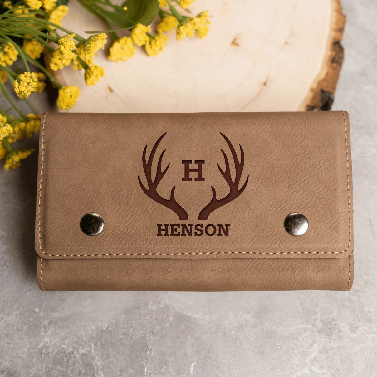 Personalized Card & Dice Holder