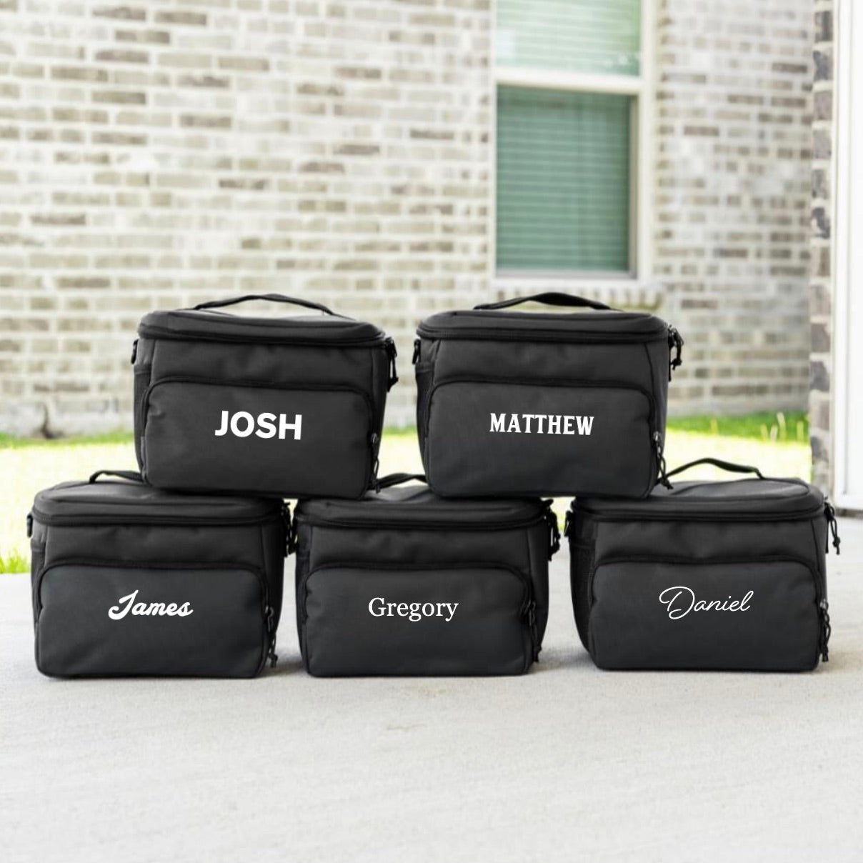 Set of 5 Groomsmen Tailgater Insulated Coolers