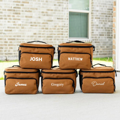 Set of 5 Groomsmen Tailgater Insulated Coolers