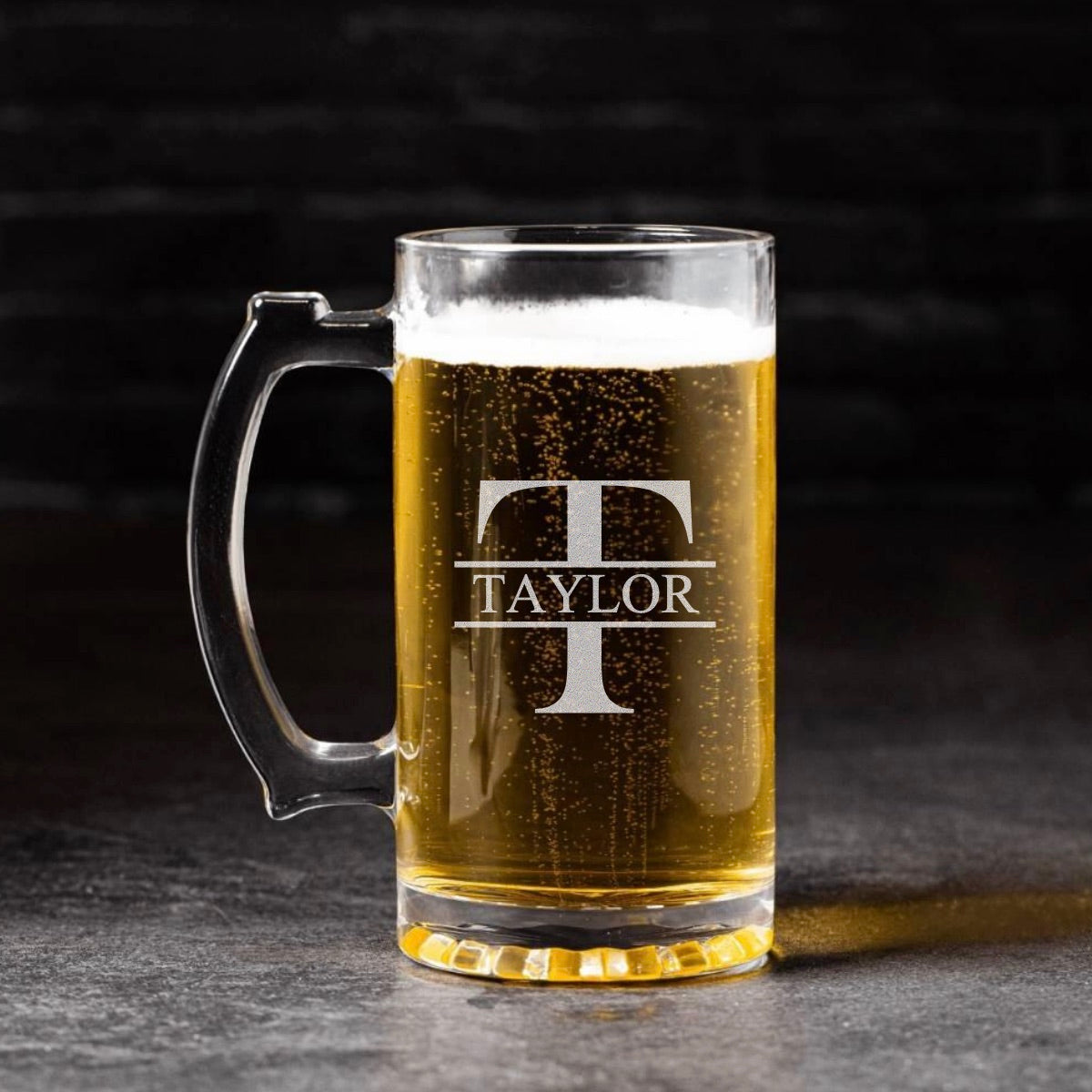 Engraved 25oz Beer Mug