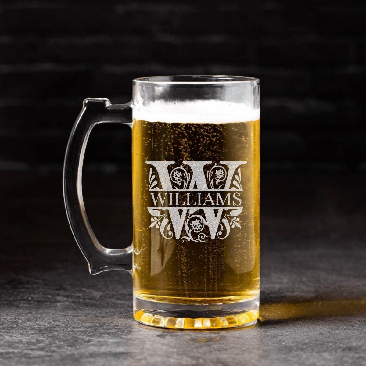 Engraved 25oz Beer Mug